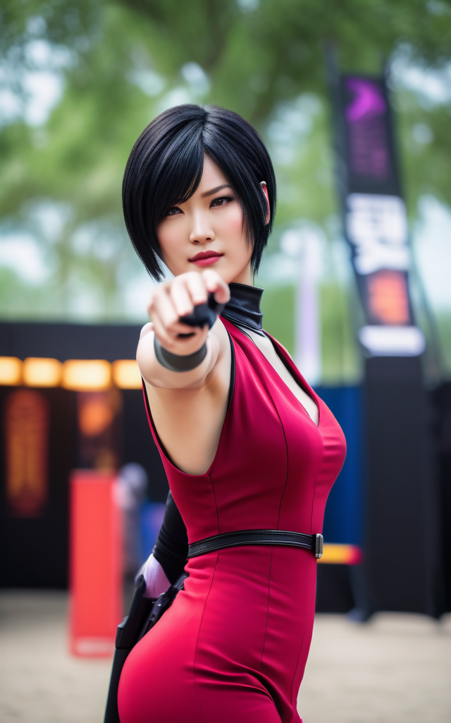 катастрофы с профессиональным макияжем и укладкой париков Cosplay