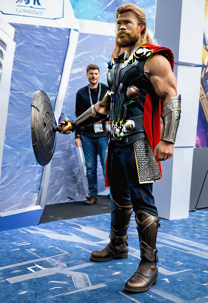 катастрофы с профессиональным макияжем и укладкой париков Cosplay