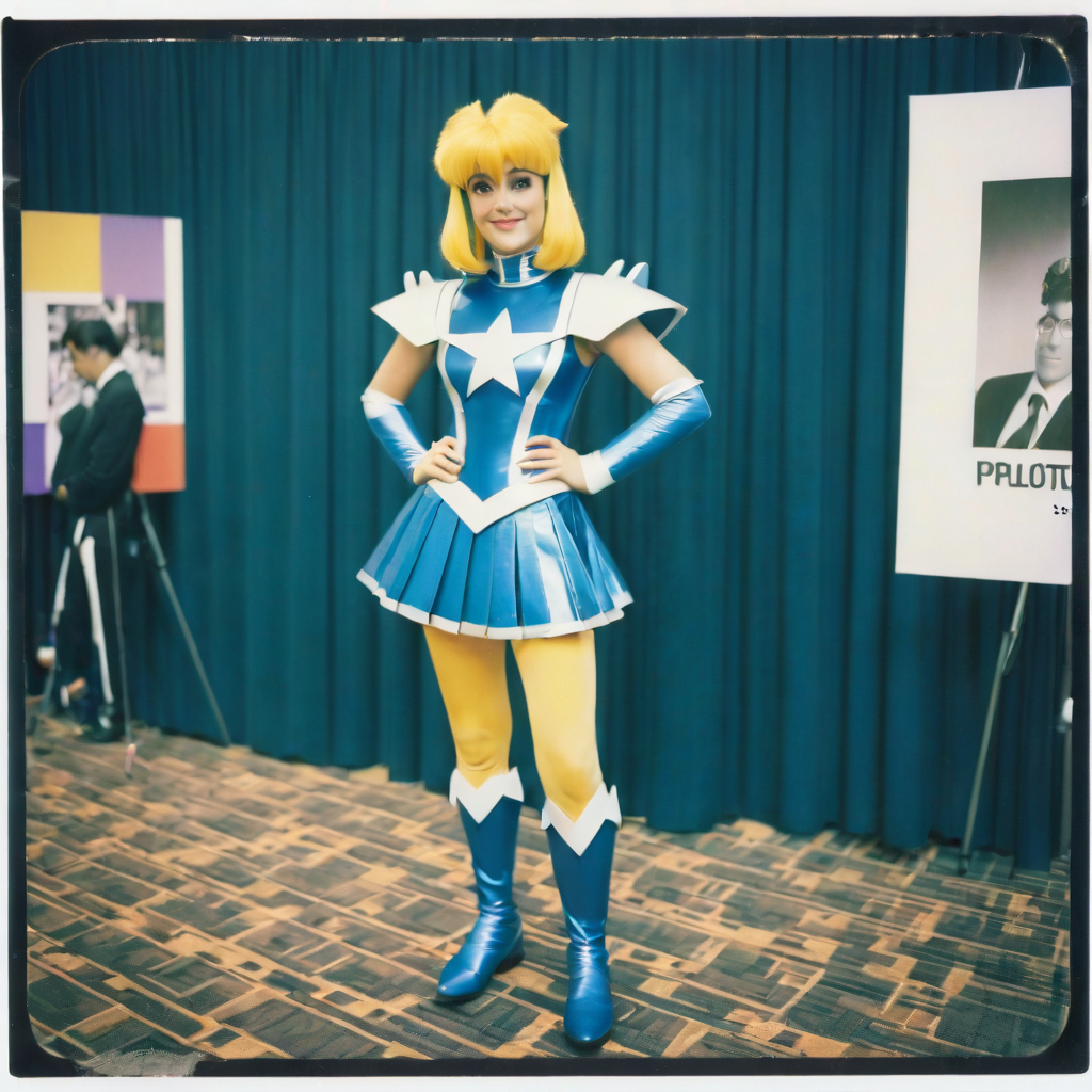 катастрофы с профессиональным макияжем и укладкой париков Cosplay