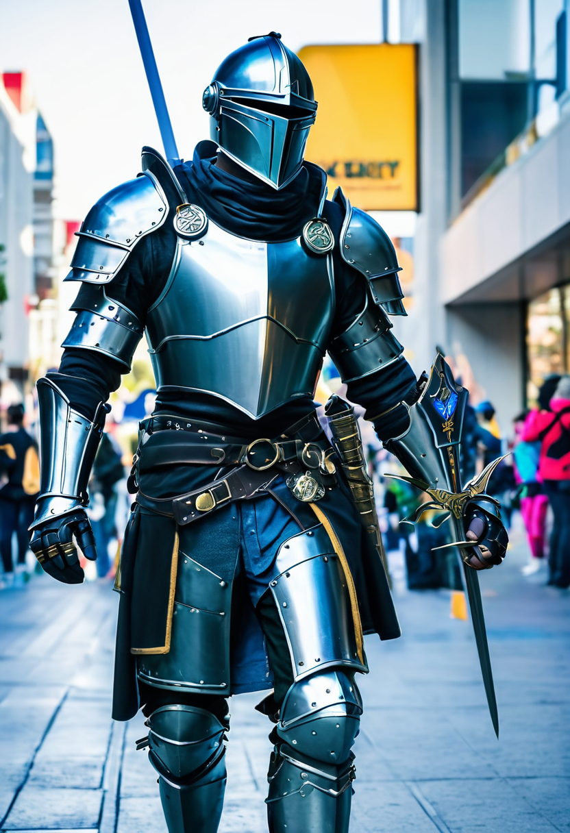 катастрофы с профессиональным макияжем и укладкой париков Cosplay